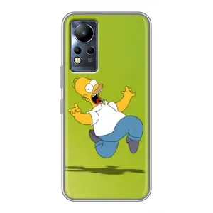 Чjхол з Сімпсонами для Infinix Note 11 Pro (VPrint) (Гомер Сімпсон)