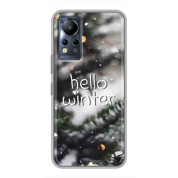 Чехол с принтом «Hello winter» для Infinix Note 11 Pro Чехол с принтом «Hello winter» для Infinix Note 11 Pro