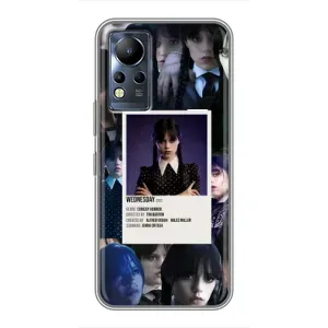 Чохли Венсдей на Infinix Note 11 Pro Уенсдей (AlphaPrint) (колаж Венздей)
