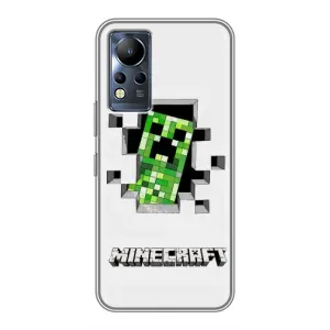 Чохол Майнкрафт на Infinix Note 11 Pro (AlphaPrint) Minecraft (кріпер Майнкрафт)