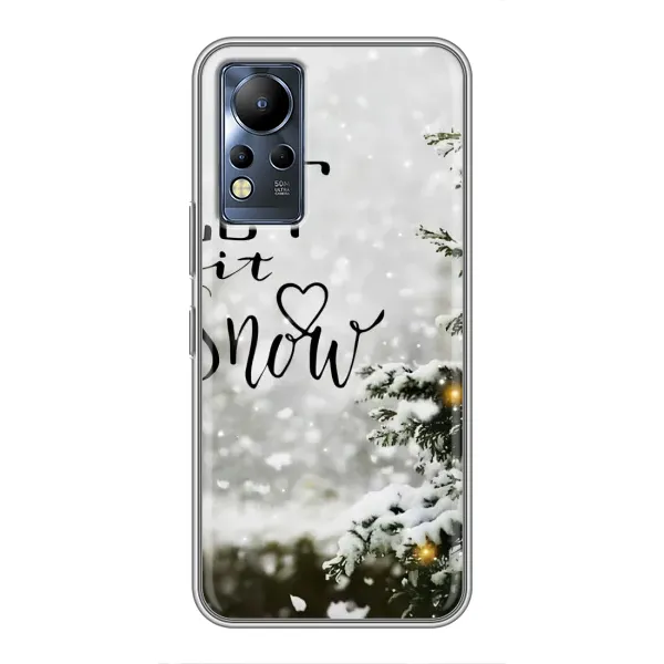 Чехол с принтом «Let it snow» для Infinix Note 11 Pro Чехол с принтом «Let it snow» для Infinix Note 11 Pro