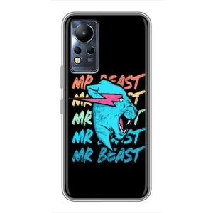 Чохли Містер Біст для Інфінікс Нота 11 Про (logo Mr beast)