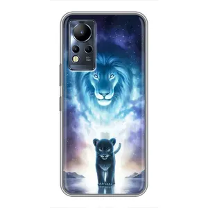 Чохол з картинкою ЛЕВ для Infinix Note 11 Pro (VPrint) (Маленький лев)