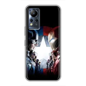 Чохли з героями Марвел Infinix Note 11 Pro (VPrint) (Марвел стайл)
