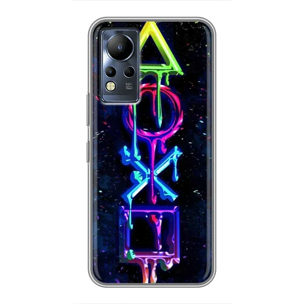 Чохол з принтом «Pleystation лого» для Infinix Note 11 Pro