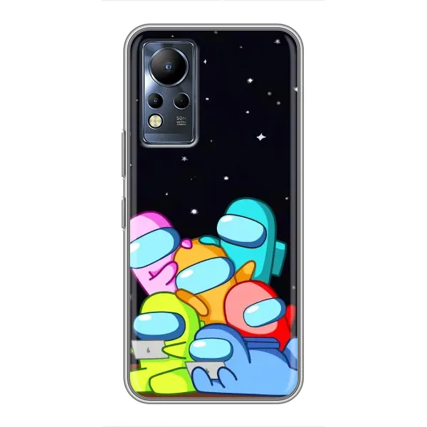 Чехол с принтом «Скины в космосе» для Infinix Note 11 Pro