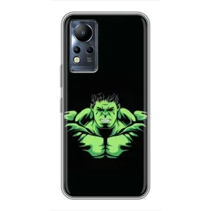 Чохли з героями Марвел Infinix Note 11 Pro (VPrint) (Зелений Халк)