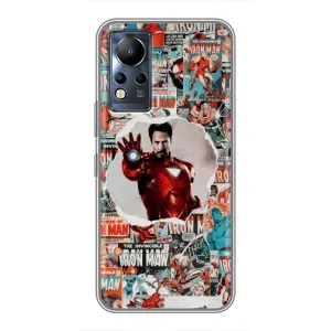 Чехлы с героями Марвел Infinix Note 11 (VPrint) (Айронмен)