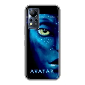 Чехлы с фильма АВАТАР для Infinix Note 11 (AlphaPrint) (глаз Аватара)