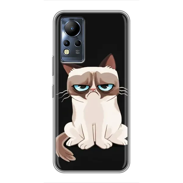 Чехол с принтом «Грустный кот» для Infinix Note 11 Чехол с принтом «Грустный кот» для Infinix Note 11