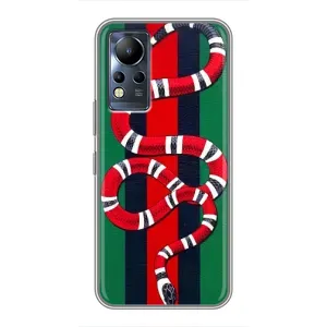 Чохол з принтом «Gucci змія» для Infinix Note 11