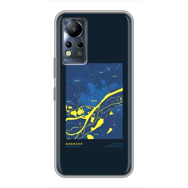 Чехол с принтом «Херсон» для Infinix Note 11