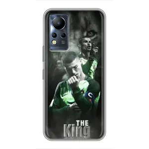 Чехол Криштиану Роналду для Infinix Note 11 (AlphaPrint) (Криштиано Лев)