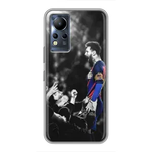Чехлы Месси для Infinix Note 11 (AlphaPrint) (Lionel Messi)