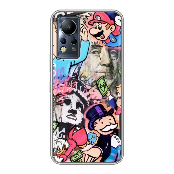 Чохол з принтом «Monopoly man» для Infinix Note 11