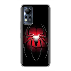 Чохол з людиною павуком для Infinix Note 11 - (AlphaPrint) (Паук марвел)