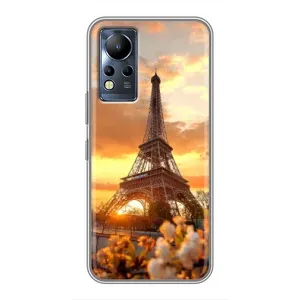 Чохол Ейфелева Вежа Infinix Note 11 - (AlphaPrint) (Сонячня вежа)