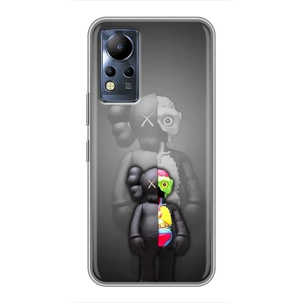 Чохол з принтом «Тіло Bearbrick» для Infinix Note 11