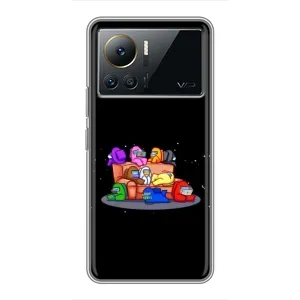 Чехол Амонг Ас для Infinix Note 12 2023 (AlphaPrint) (Амонг-ас)