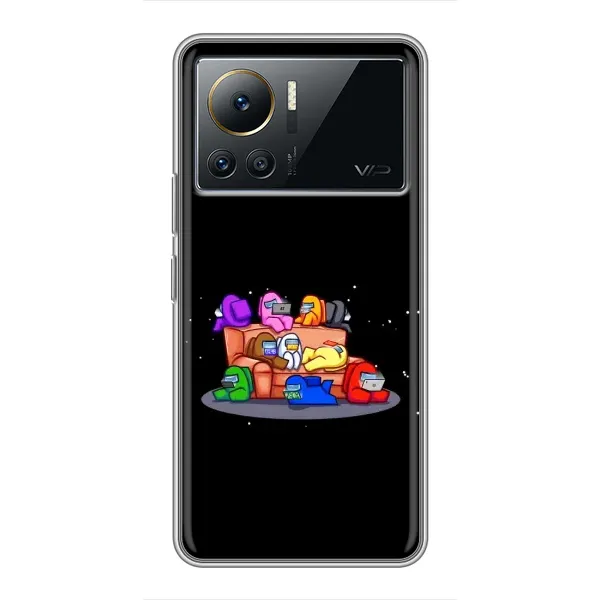 Чехол с принтом «Амонг-ас» для Infinix Note 12 2023 Чехол с принтом «Амонг-ас» для Infinix Note 12 2023