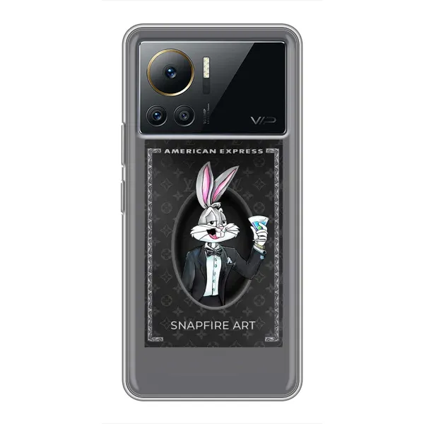 Чехол с принтом «Бакс Бани LV» для Infinix Note 12 2023