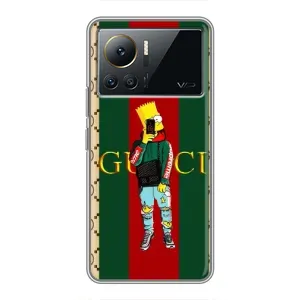 Бренднові Чохли для Infinix Note 12 2023 - (PREMIUMPrint) (Барт ГУЧЧІ)