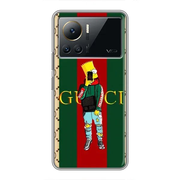 Чехол с принтом «Барт ГУЧЧИ» для Infinix Note 12 2023
