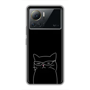 Чохол з малюнком кіт на Infinix Note 12 2023 (Байдужий кіт)