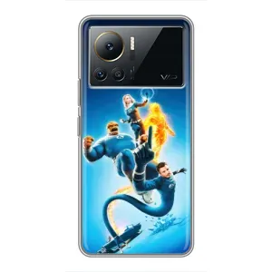 Чехол с принтом Фантастическая четверка для Infinix Note 12 2023 (Герои Фантастическая Четверка)