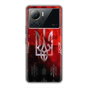 Украинские Чехлы для Infinix Note 12 2023 с картинкой УПА (AlphaPrint) (ГЕРБ УПА)