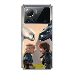Чохол як приборкати дракона на Infinix Note 12 2023 (Гикавка і Астрід)