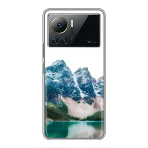 Силиконовый чехол с КАРТИНКАМИ лето для Infinix Note 12 2023 (AlphaPrint) (Гори)