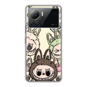 Чохол з Лабубу на Infinix Note 12 2023 (Золота мавпа Bored Ape)