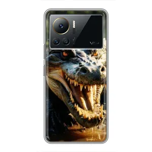 Чохол з картинкою 'Хижаки' для Infinix Note 12 2023 (Небезпечний крокодил)