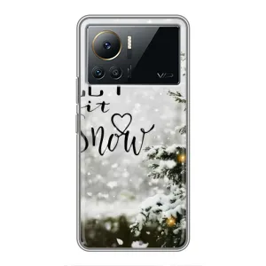Новорічні, Святкові Чохли для Infinix Note 12 2023 - 2024 год (Let it snow)