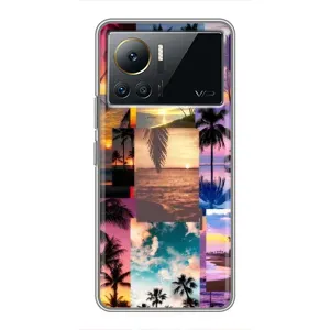 Силиконовый чехол с КАРТИНКАМИ лето для Infinix Note 12 2023 (AlphaPrint) (Летний отпуск)