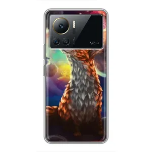 Чохли з картинкою Лисичка для Infinix Note 12 2023 (VPrint) (Лисичка в космосі)