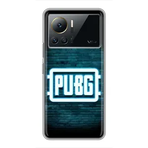 Чехол PUBG для Инфиникс Нот 12 (2023) (AlphaPrint) (Лого PUBG)