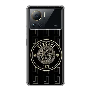 Чохли VERSACE для Інфінікс Ноут 12 2023 (PREMIUMPrint) (Лого Версаче)