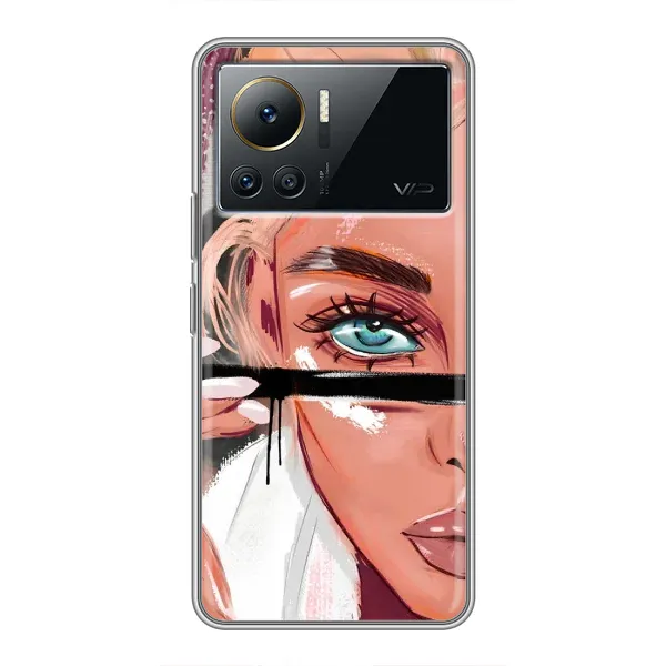 Чехол с принтом «Макияж» для Infinix Note 12 2023