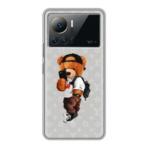 Бренднові Чохли для Infinix Note 12 2023 - (PREMIUMPrint) (Ведмедик Луі)