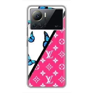 Бренднові Чохли для Infinix Note 12 2023 - (PREMIUMPrint) (Мода LV)