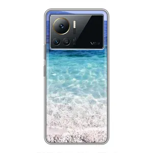 Силиконовый чехол с КАРТИНКАМИ лето для Infinix Note 12 2023 (AlphaPrint) (Море)