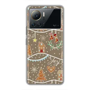 Новорічні, Святкові Чохли для Infinix Note 12 2023 - 2024 год (Новорічні пряники)
