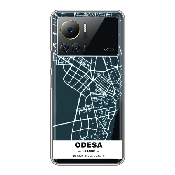 Чехол с принтом «Одесса» для Infinix Note 12 2023