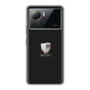 Чехол Майнкрафт на Infinix Note 12 2023 (AlphaPrint) Minecraft (Овечка Майнкрафт)
