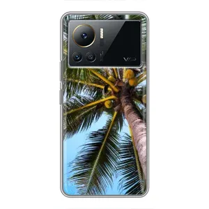Силиконовый чехол с КАРТИНКАМИ лето для Infinix Note 12 2023 (AlphaPrint) (Пальма)