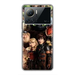 Чохол як приборкати дракона на Infinix Note 12 2023 (Персонажі дракона)