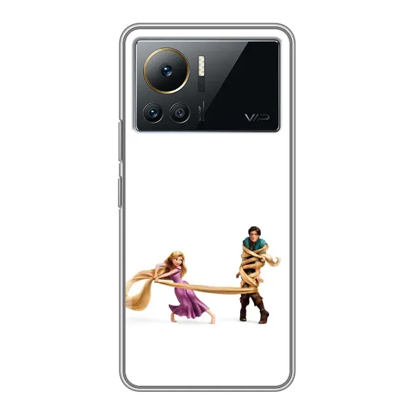 Чохол з принтом «Рапунцель та Флін» для Infinix Note 12 2023 Чохол з принтом «Рапунцель та Флін» для Infinix Note 12 2023