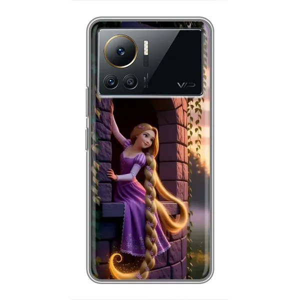 Чохол з принтом «Рапунцель на вежі» для Infinix Note 12 2023 Чохол з принтом «Рапунцель на вежі» для Infinix Note 12 2023